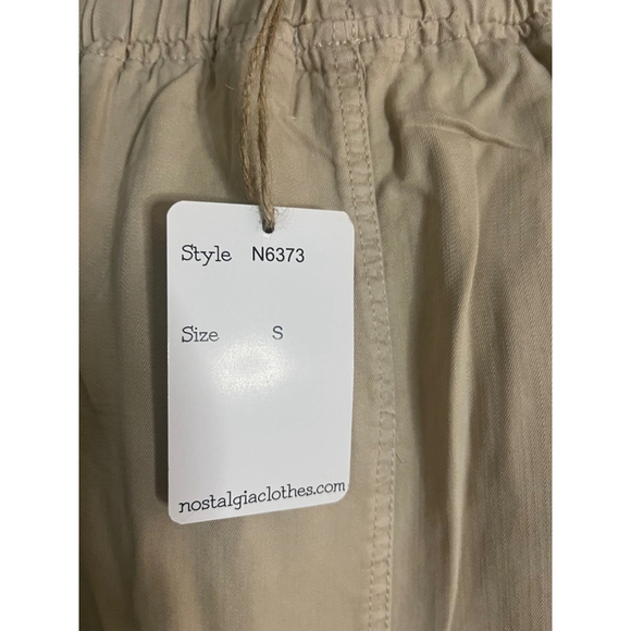 kacki tensil maxi skirt brown by nostalgia - Picture 6 of 14